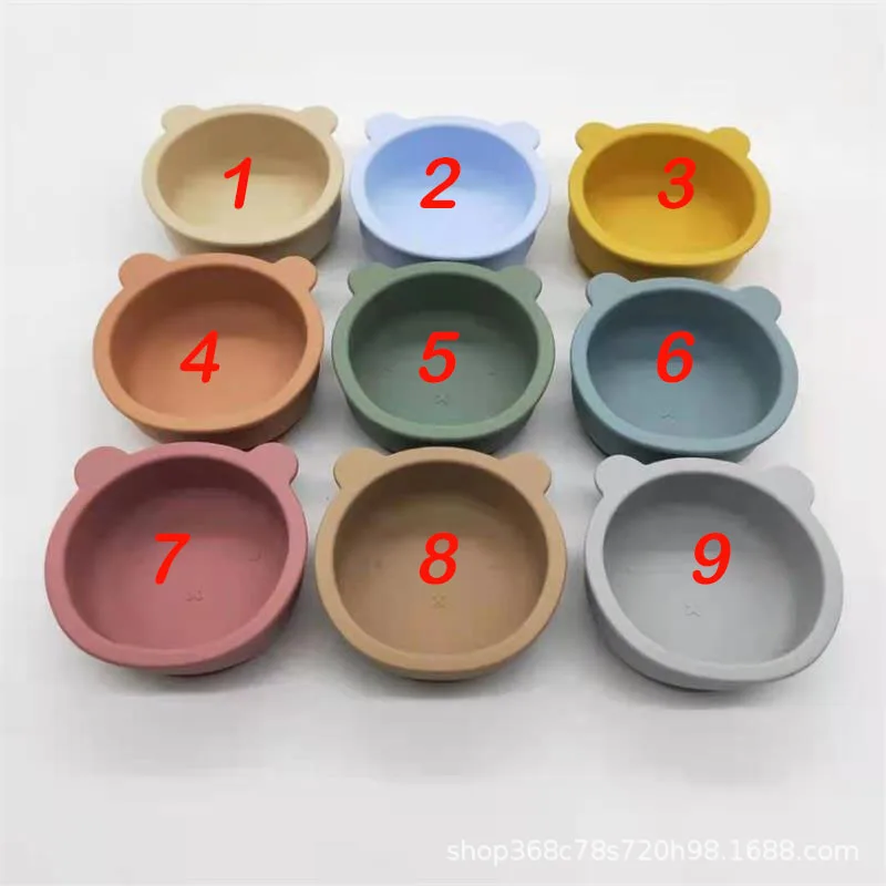 Toddler Training tableware children's feeding bowl BPA-free non-slip baby tableware children's feeding bowl