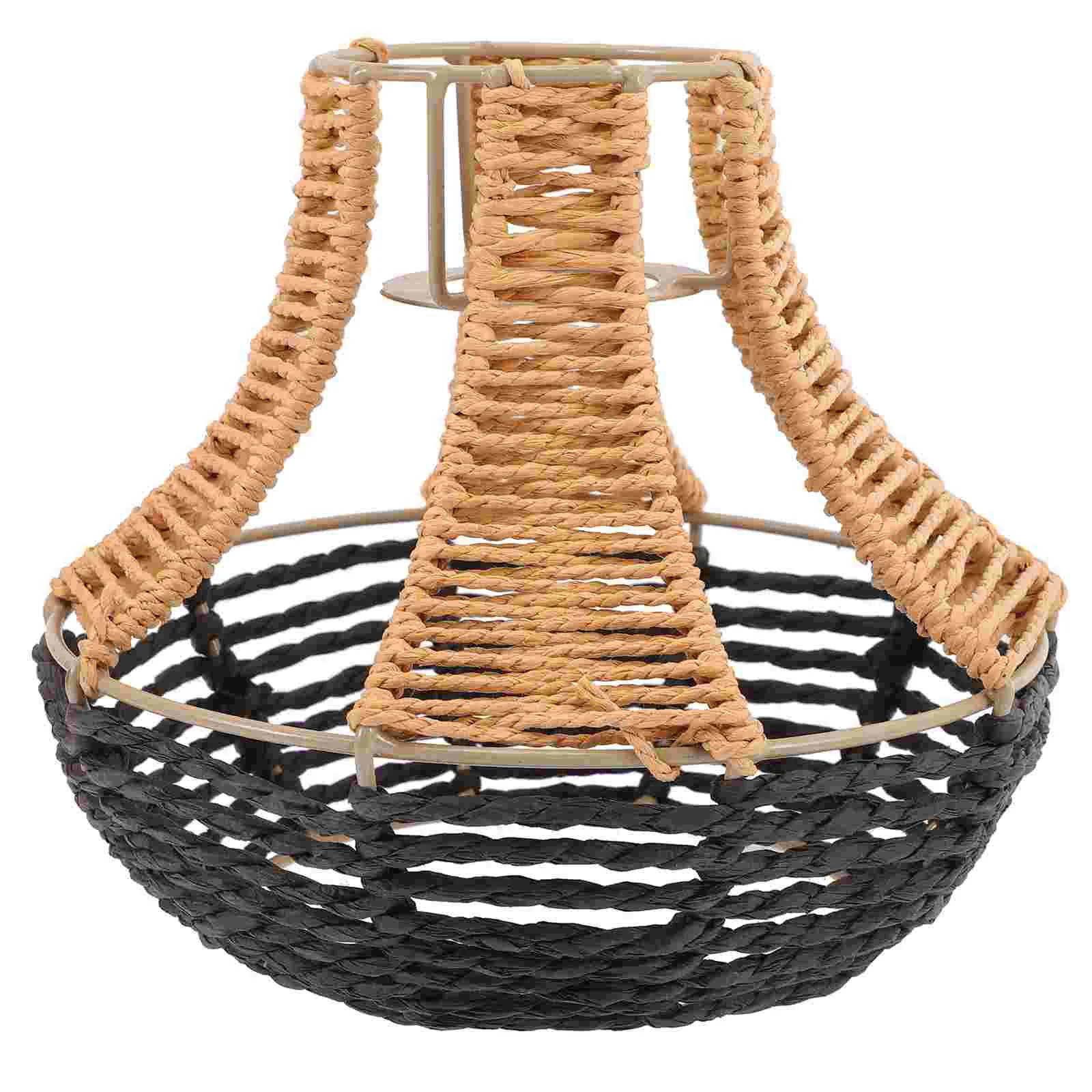 

Office Living Room Home Small Lamp Shade Hanging Lamp Shade Pendant Lamp Shade Chandelier Shade Rattan Lamp Shade