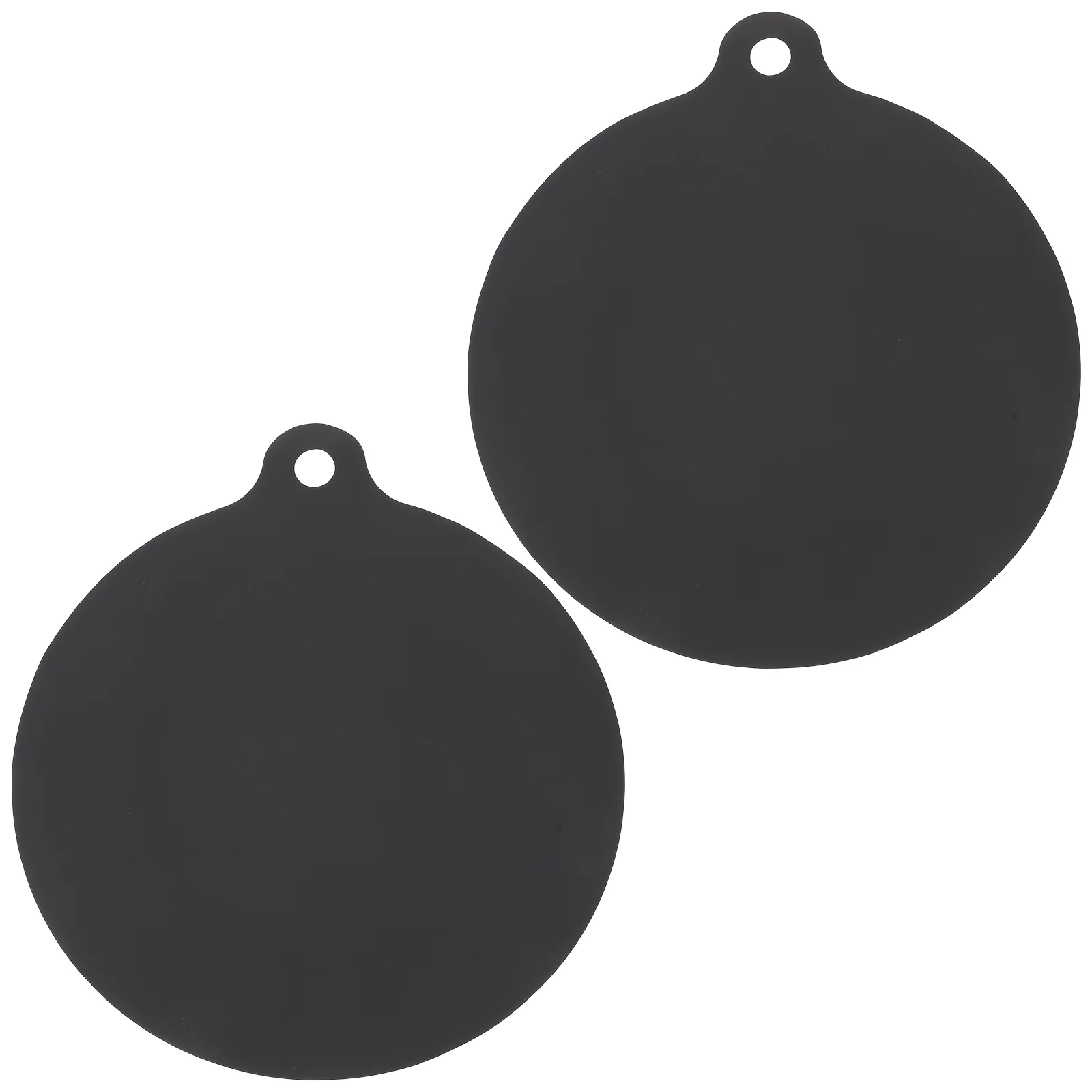 

2 Pcs Silicone Cookware Hot Mats Coasters Pad Air Fryer Cup Heat Resistant Trivet Pads Round Pot Rack Induction Cooker