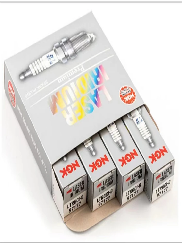 

NGK Iridium Platinum Spark Plug LTR6CI-8 97177 1 Box Of 4 Sparks Original Car Accessories