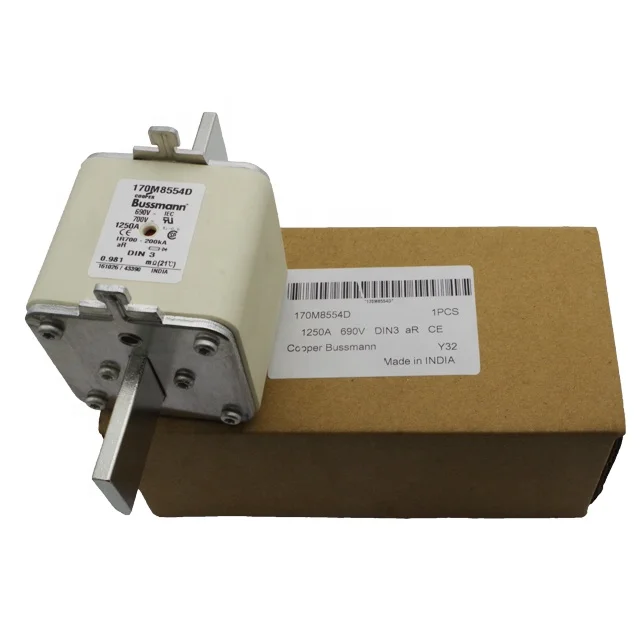 

Electronic Components 1250A 690V High Speed Square Body 170M8554D Fuse Link