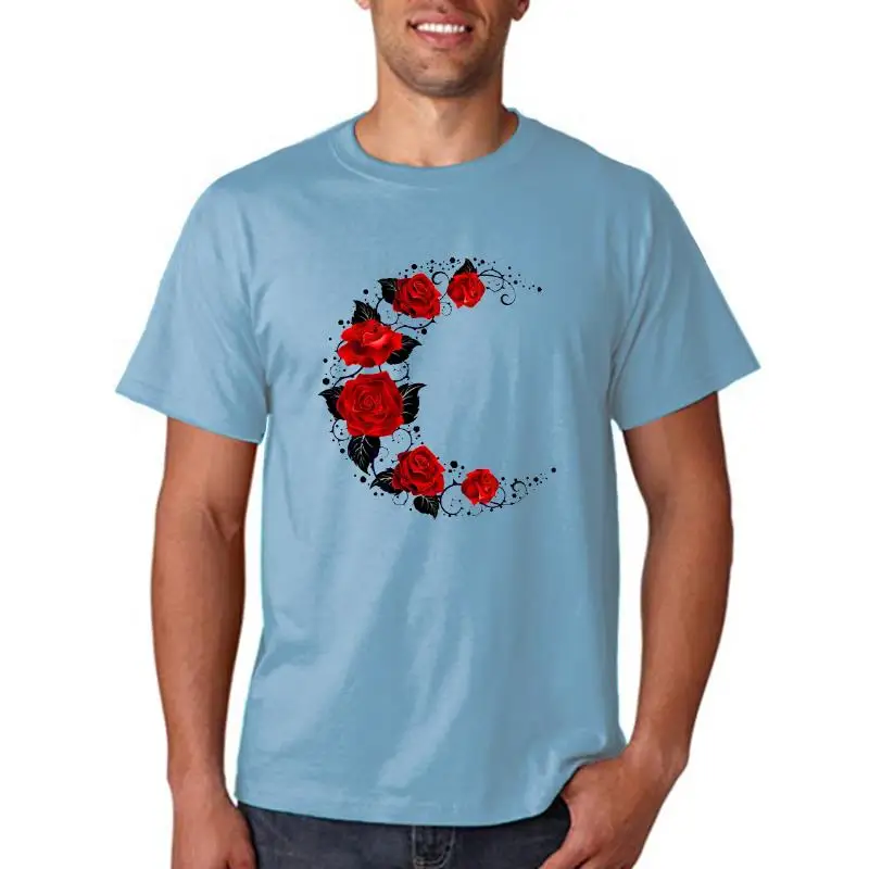 

Women's White Tops Red Roses Women's Tops Short Sleeve T-shirts 90S Women's T-shirts Women's Tops