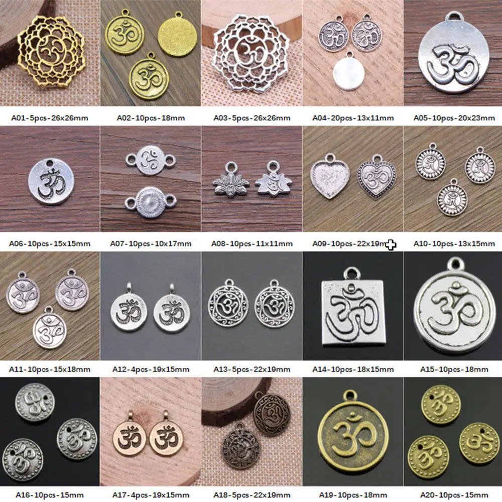 

New Arrival OM Brand Charms For Jewelry Making Gifts For Women