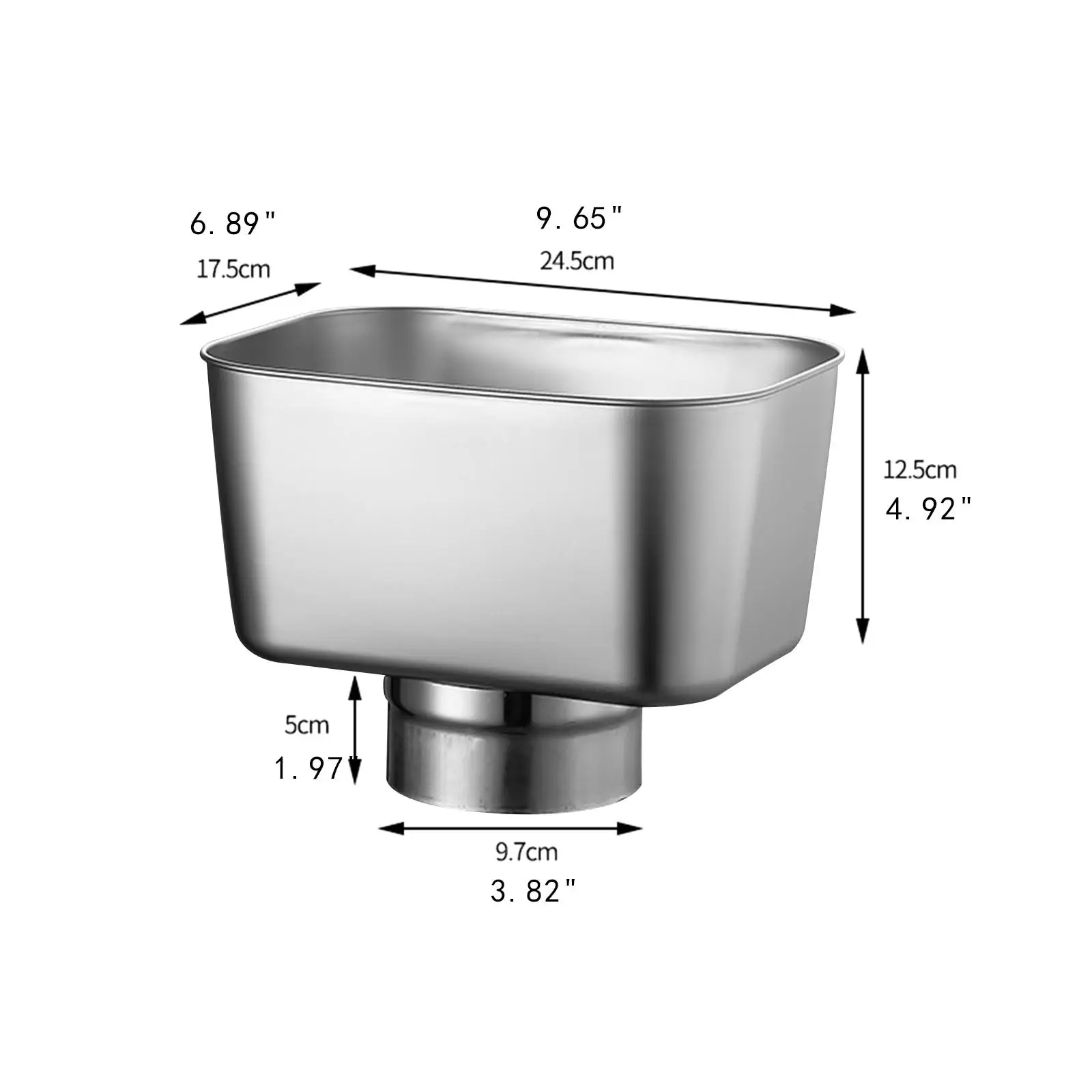 Адаптер водосточной трубы эффективные практичные аксессуары нержавеющая сталь