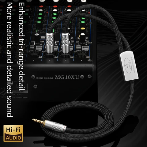 ATAUDIO  HiFi кабель 4,4 мм-двойной 6,5 мм