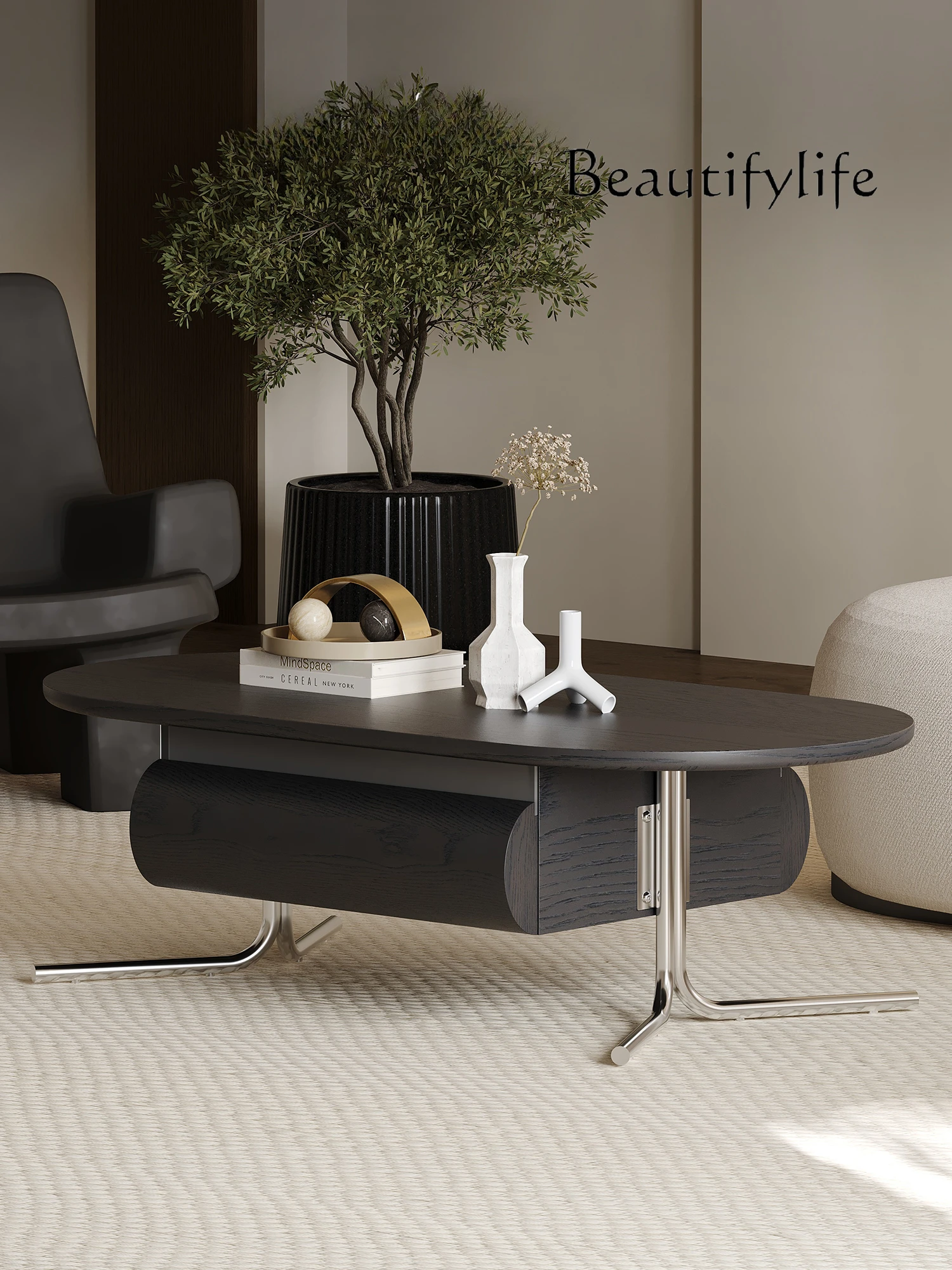 w europejskim stylu Retro wysokiej jakości stolik kawowy włoski minimalistyczny lekki luksusowy projektant salon domowy do herbaty