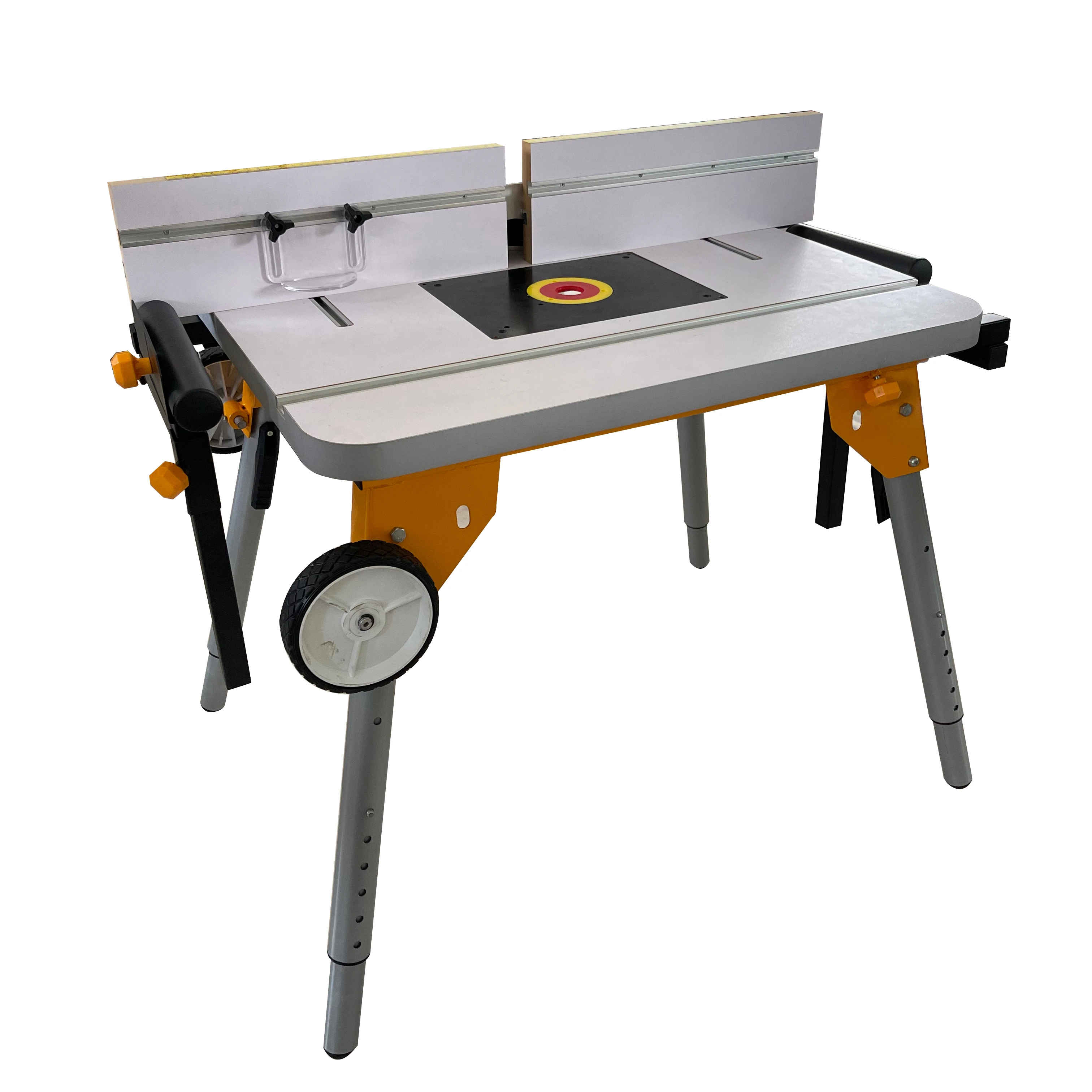 

Portable folding MDF vertical router milling table