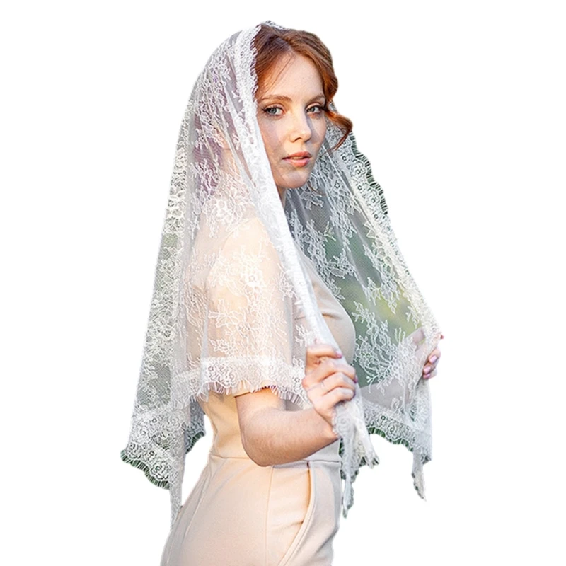 

Shawl for Woman Hot Weather Floral Pattern Scarf for Lady Taking Photo