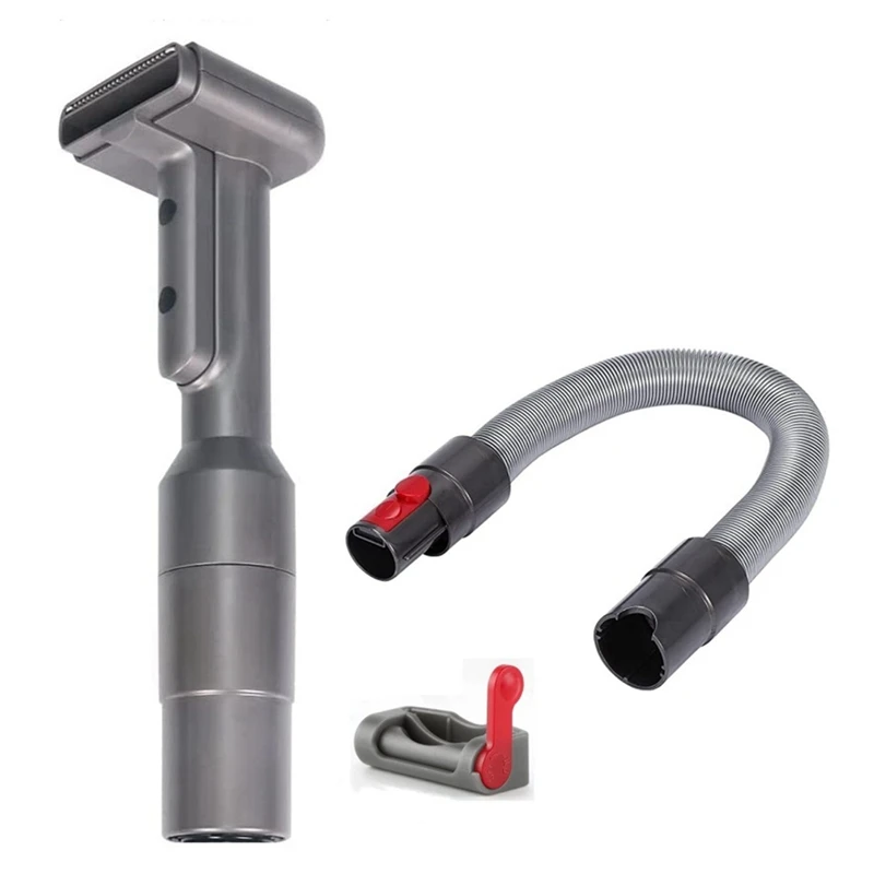 

Dog Grooming Tool Pet Attachment Brush For Dyson V15 V11 V10 V8 V7 Vacuum Cleaner Groom Tool + Hose + Trigger Lock