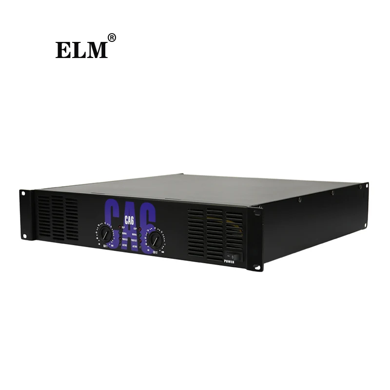 ELM Профессиональный усилитель мощности CA6 звуковой профессиональная серия CA