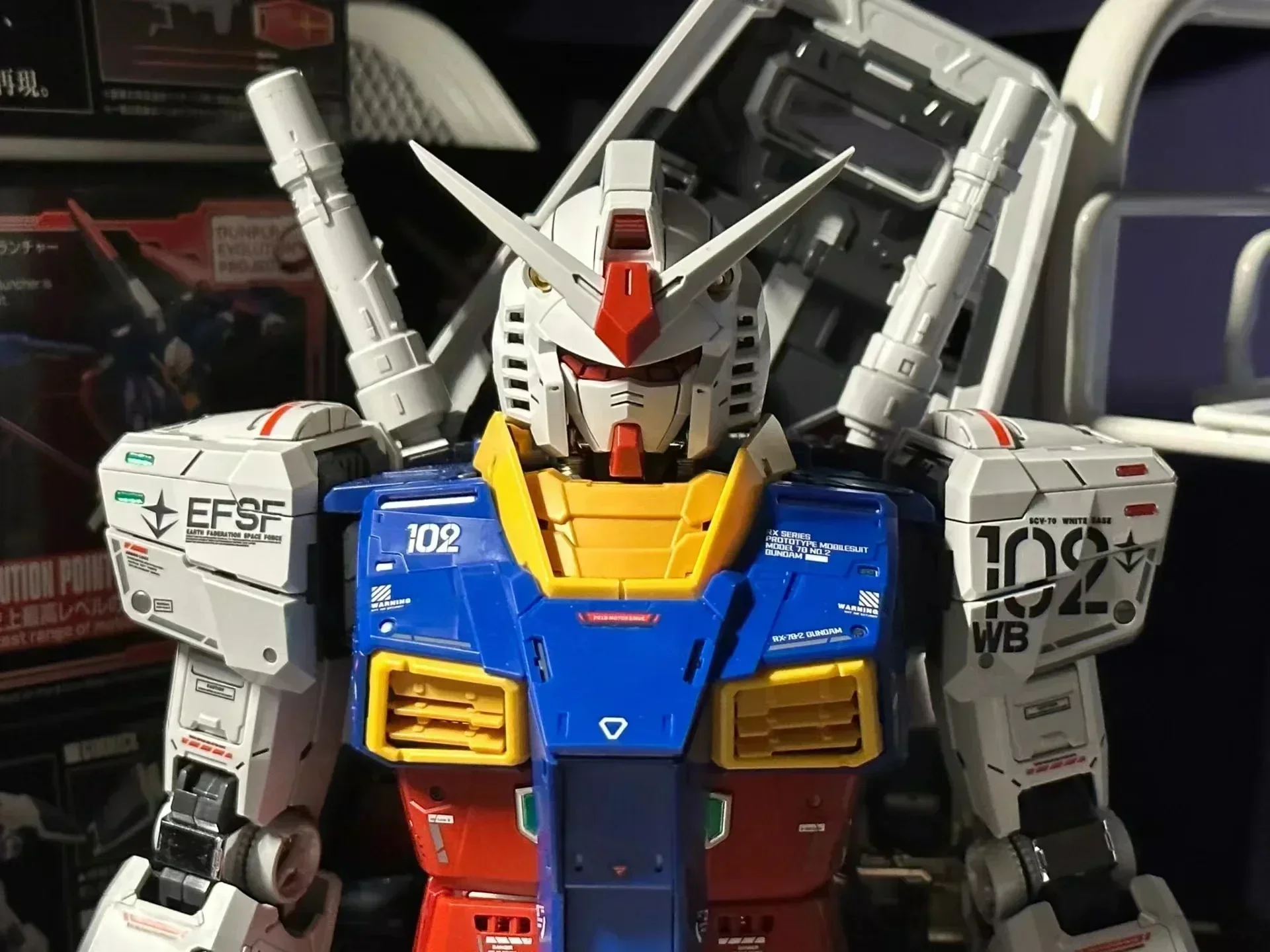 1/60 Daban Pgu Pg 2.0 Rx-78-2 Набор моделей в сборе Высокоточная рамочная фигурка Коллекция