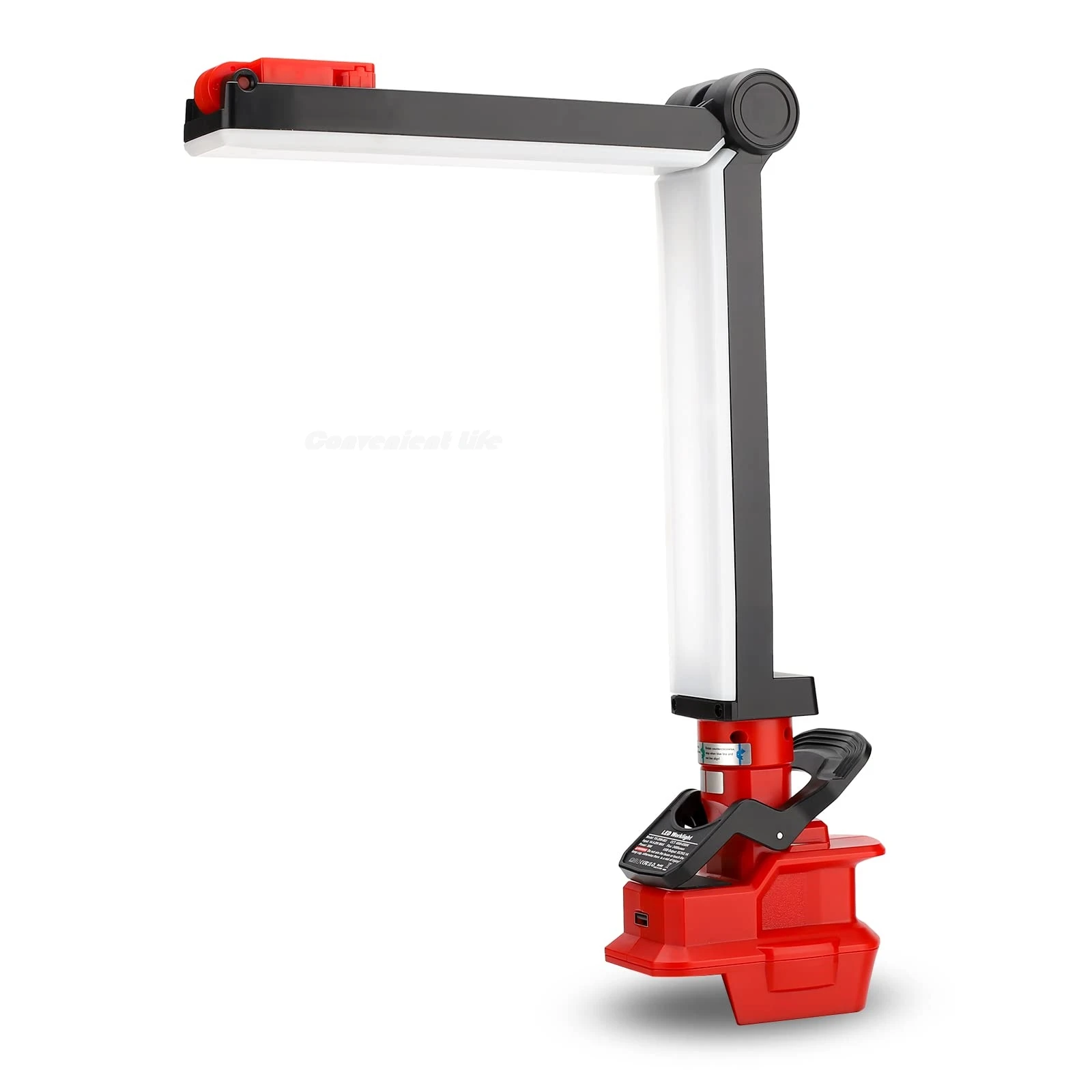 

Беспроводной светодиодный рабочий фонарь 30 Вт, 2400 лм, совместимый с аккумулятором Milwaukee M18, складной светильник 18 В, уличный прожектор, USB-порт для зарядки