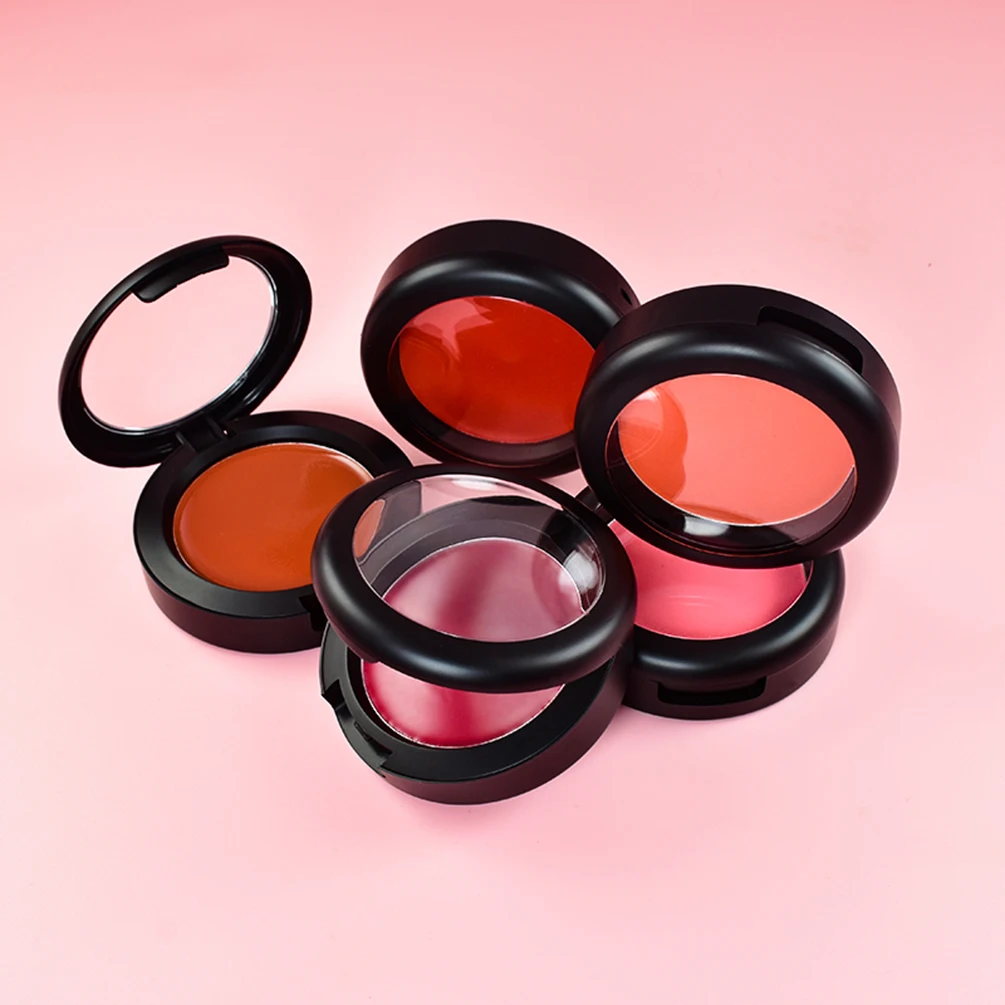 

Custom Logo Pigment 5 Colors Blush Powder 8 Color Blusher Cream Private Label Transparent Skylight Bulk Makeup Monochrome