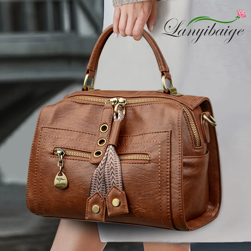 Модные тенденции 2024 мягкие новые модные многофункциональные женские сумки