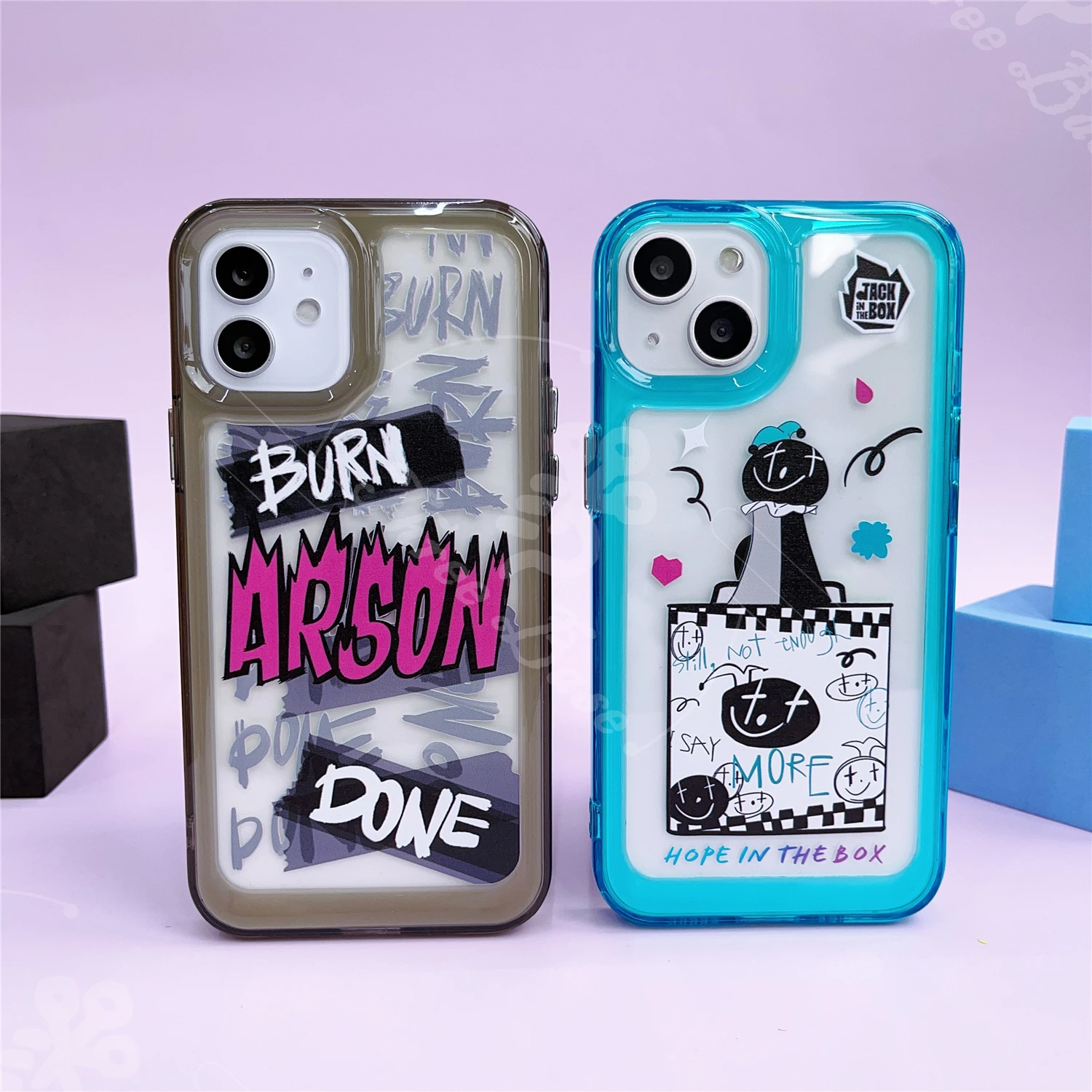 

Phone case iPhone 14 hope Jack In The Box iphone 7 8 SE2 SE3 8Plus X XS XSMAX 12 Pro 11Promax 13Pro 14Plus 14Promax Acrylic Case