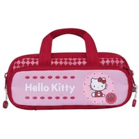 kawaii sanrios pencil case hellokittys cartoon cute multi layer stationery bag anime portable large capacity handbag girl gift