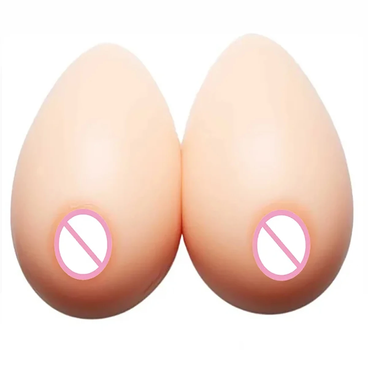 Силиконовая грудь Реалистичная поддельная поперечное платье форма бежевая для