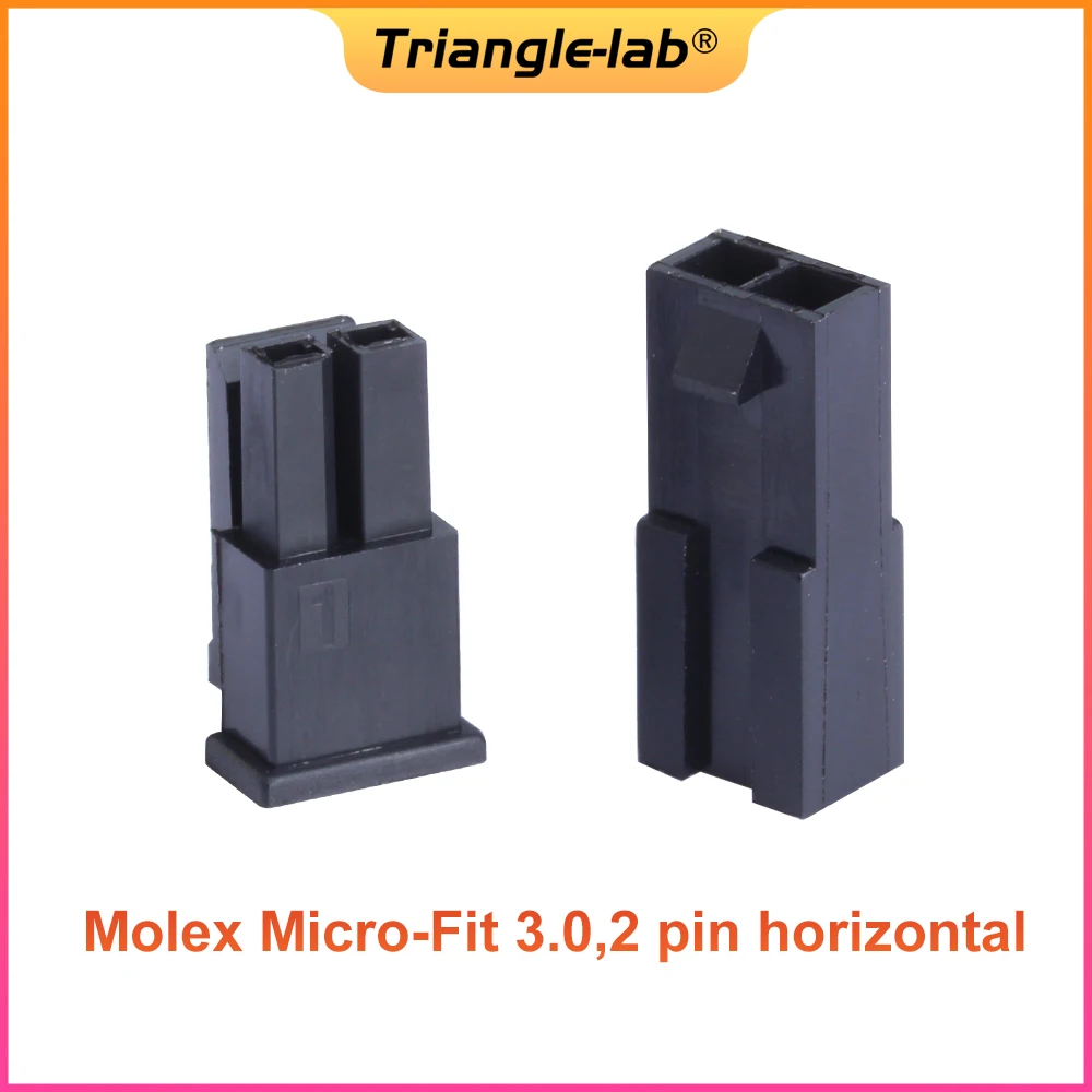 Подключаемый штекер-гнездо Trianglelab Molex 3 0 мм разъем 43025 + 43020 гнездовой корпус клемма