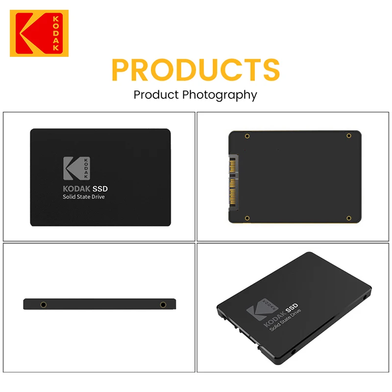 Kodak X120 PRO SSD Drive HDD 2.5 Hard Disk SSD 120GB 1TB 512GB 128GB 256GB HD SATA Disk Internal Hard Drive for Laptop Computer images - 6