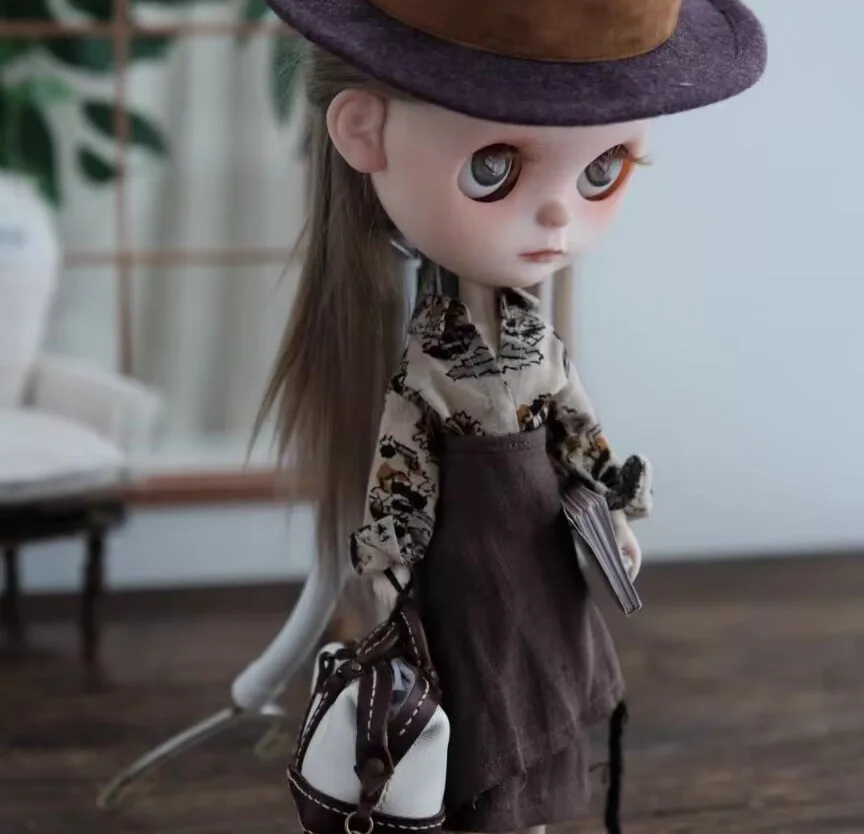 2025 2 шт. винтажная/французская рубашка Landoudou/Blythe/юбка 1/6 30 см (подходит для azone Pullip