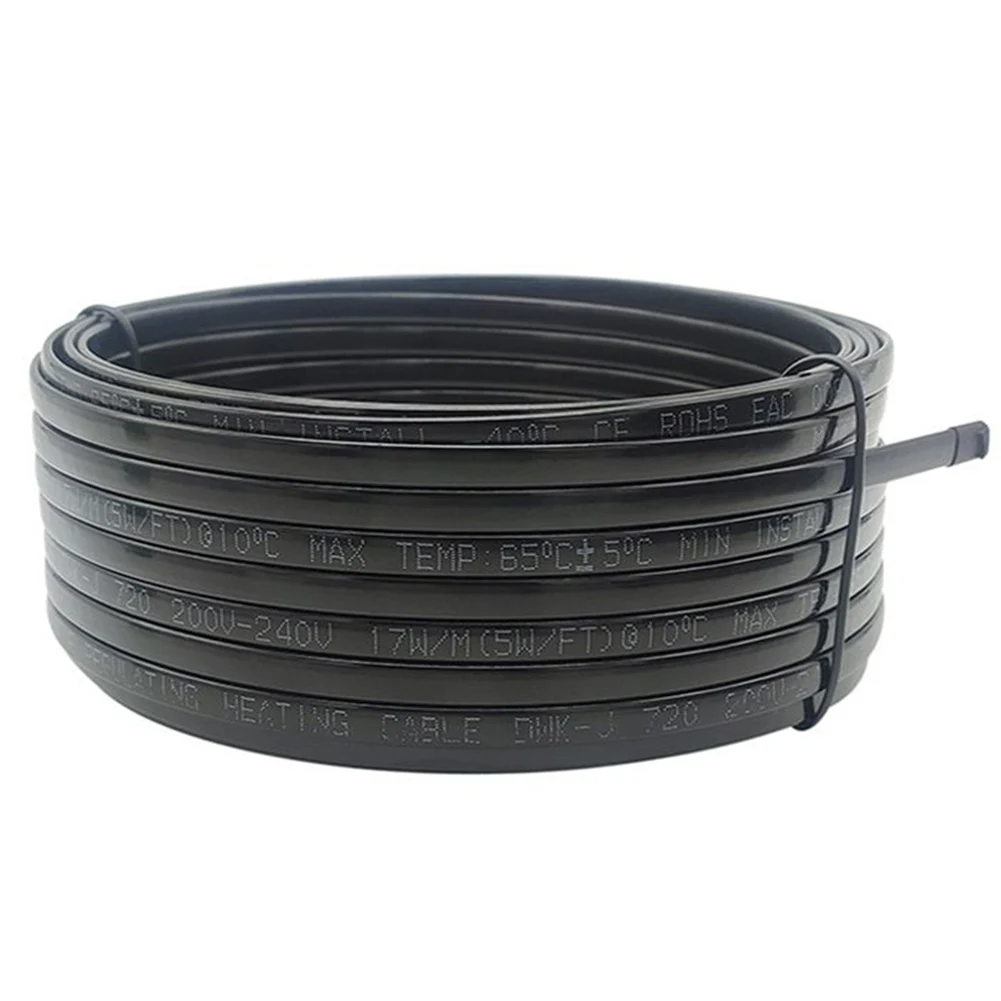 

Self Regulating Heating Cable 220V 230V 240V – Ideal for Fire Protection Petroleum Chemical Steel Electric Power and More!