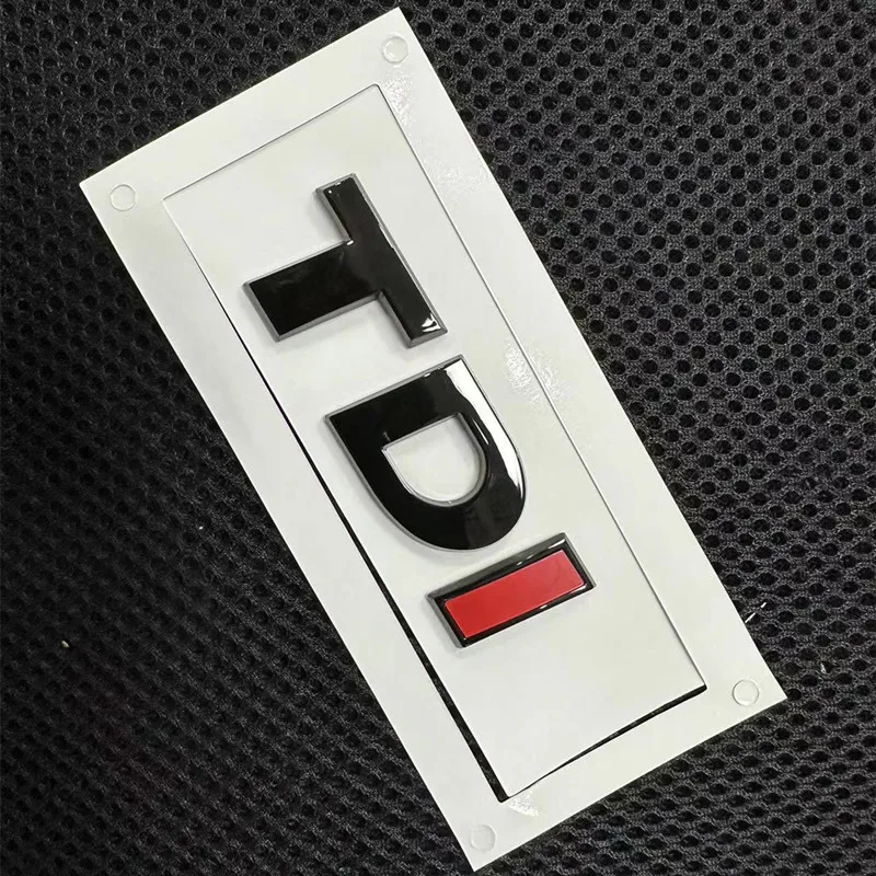 

1 шт. 3D ABS TSI TDI боковая задняя эмблема багажника автомобиля, наклейка, наклейки, автомобильные аксессуары, украшения, эмблема