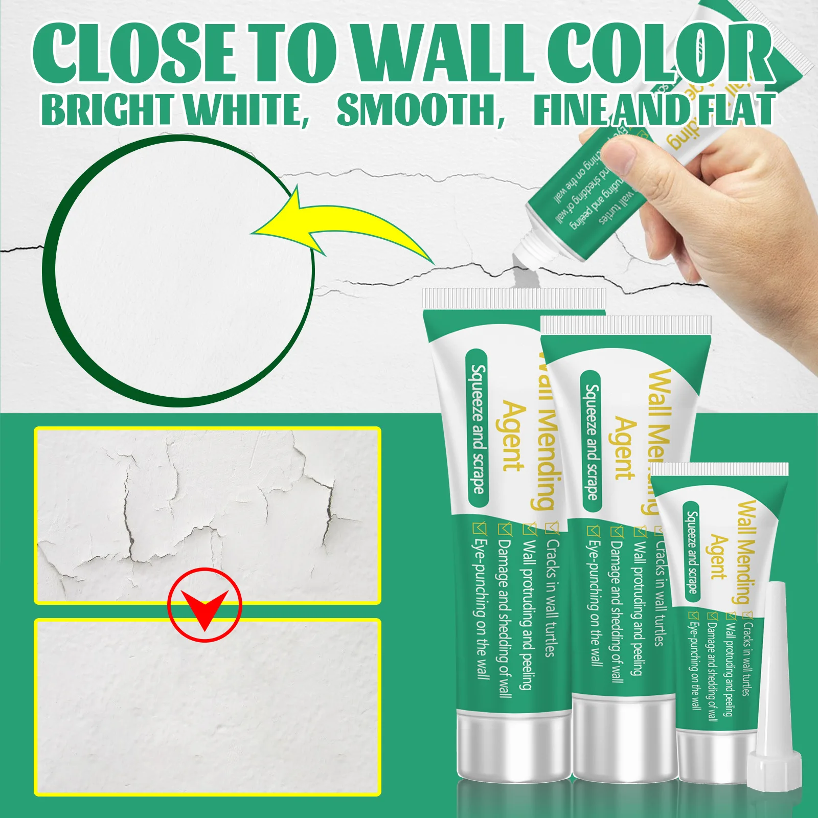 Восстанавливающее Средство для стен крем ремонта наклейки восстанавливающая