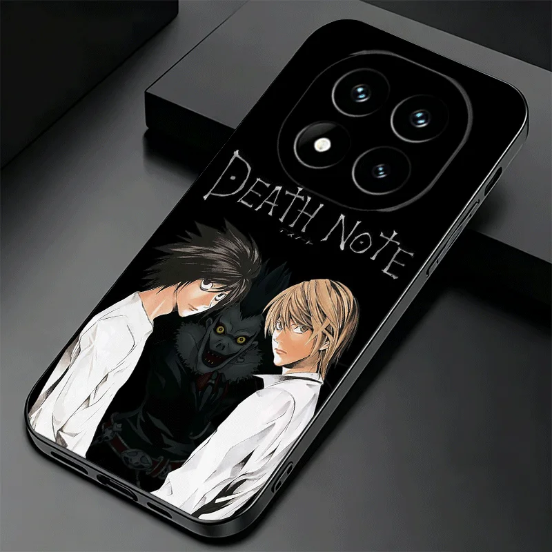Фото Чехол для телефона N-Notes D-Deaths Yagami Light для Xiaomi Redmi Note 13 14 15 Pro Plus 12S 11S 4G 11T 5G 10S 11E с индивидуальным рисунком №4