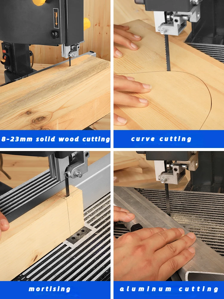 Настольная ленточная пила диагональ 9 дюймов светодиодное освещение