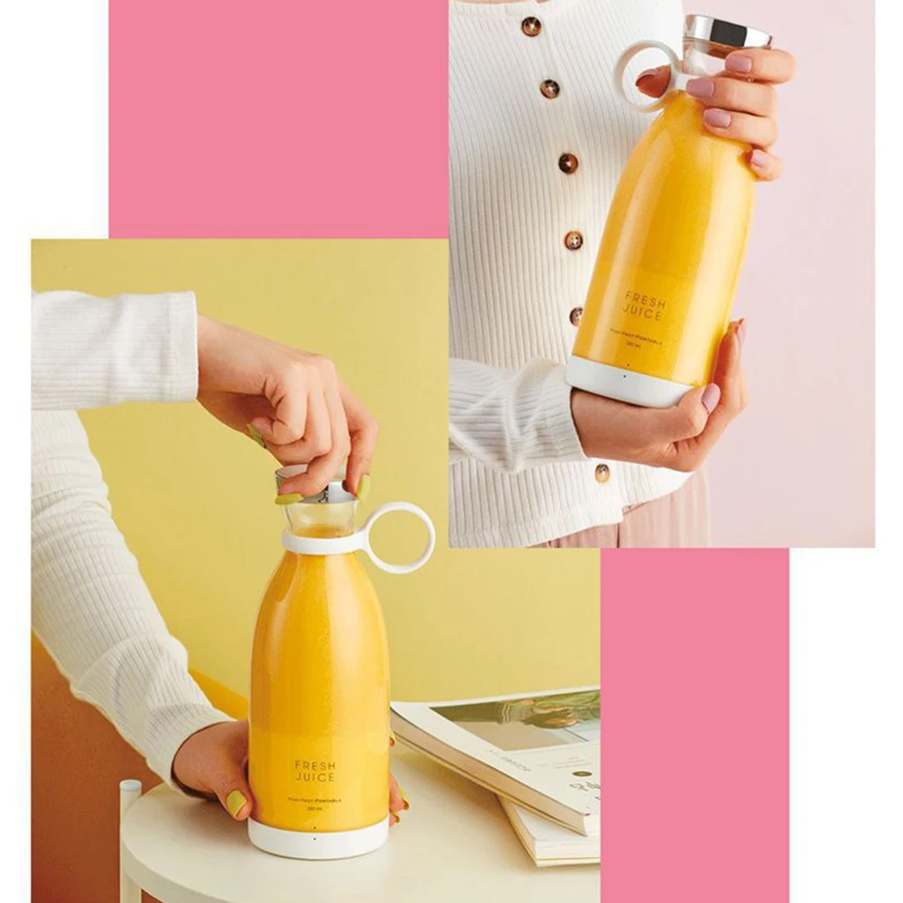 Миниатюрная электрическая соковыжималка портативный многофункциональный