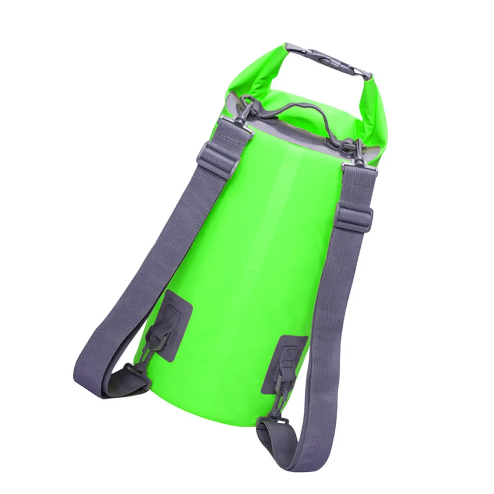 

PVC Bag Waterproof Beach Swim Backpack Bucket Pouch for Kayaking Boating Fishing