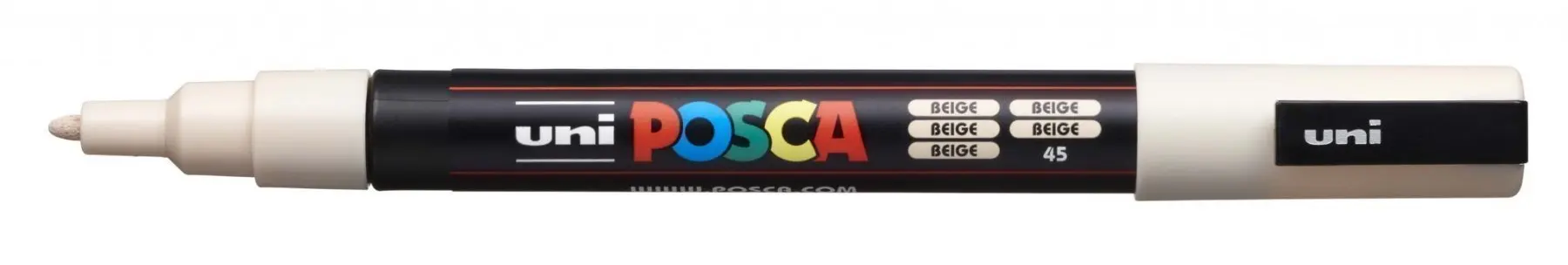 Маркер POSCA PC-3M бежевый 0.9 - 1.3 мм пулевидный наконечник | Канцтовары для офиса и дома