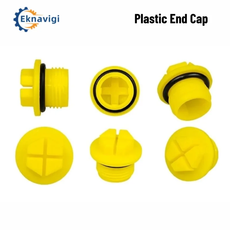 2/4/10/20 шт. 1/8 1/2 3/4 пластиковая уплотнительная заглушка с отверстием для клапана гидравлического насоса пластиковая заглушка с уплотнительным кольцом внешняя шестиугольная крестовая резьба