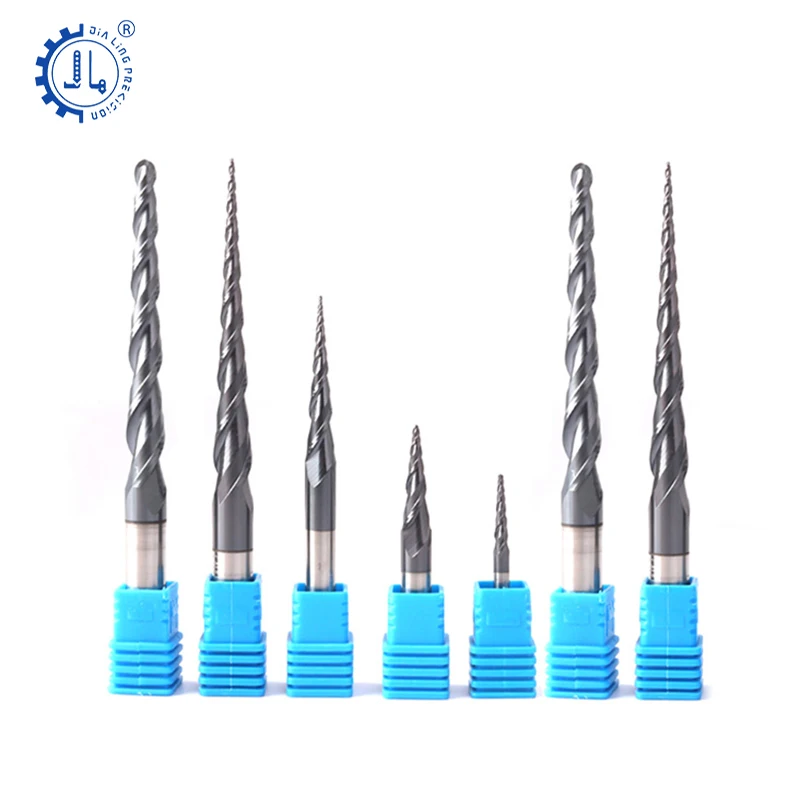 

Tapered Ballnose End Mill Routing 3D Profiles For Aluminum Brass Bronze Spiral Kowood Router Bit Set With Sharp Edge