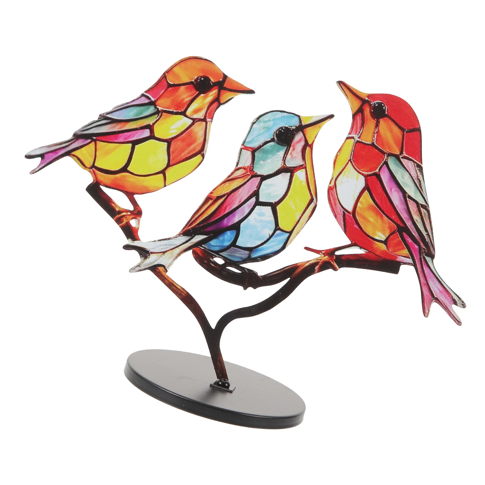 

Декоративная скульптура для птиц, Настольная Статуэтка для птиц, настольное украшение для птиц с основанием