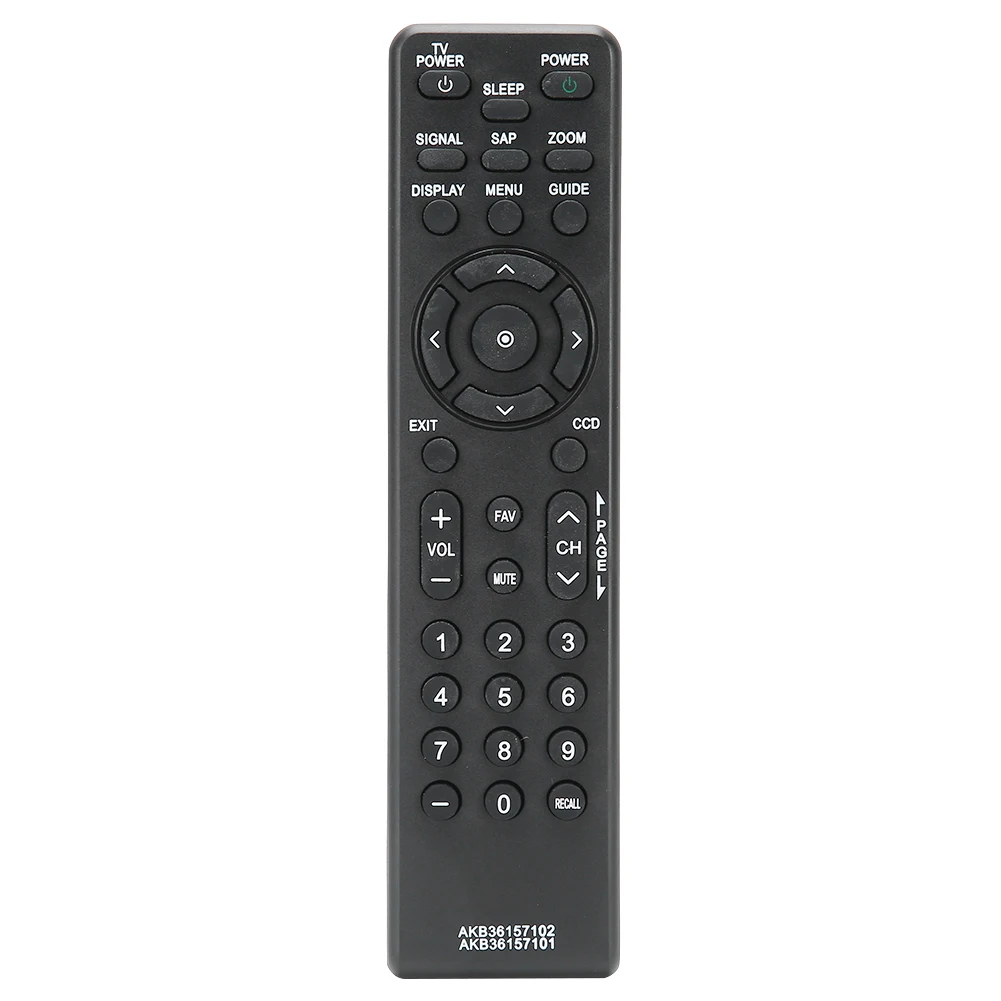 

TV Television Remote Controller Replacement Black for DTT900 DTT901 LSX300 LSX3004DM