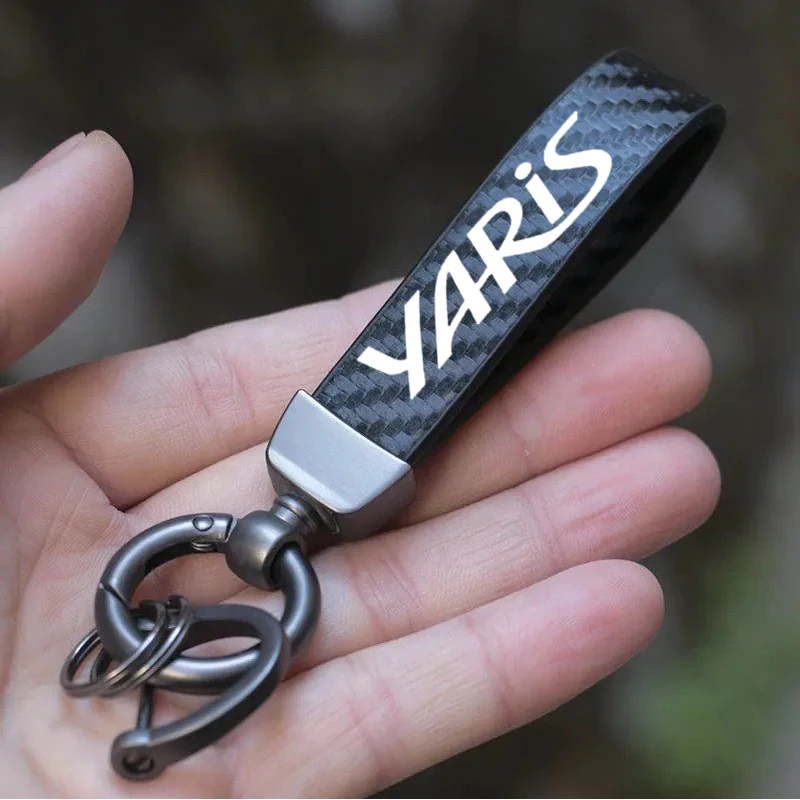 

Car Accessories Key Ring Keyrings Key Motorcycle Key Chain Keychain YARIS Accessories for Toyota YARIS VIOS GR SPORT Keyring