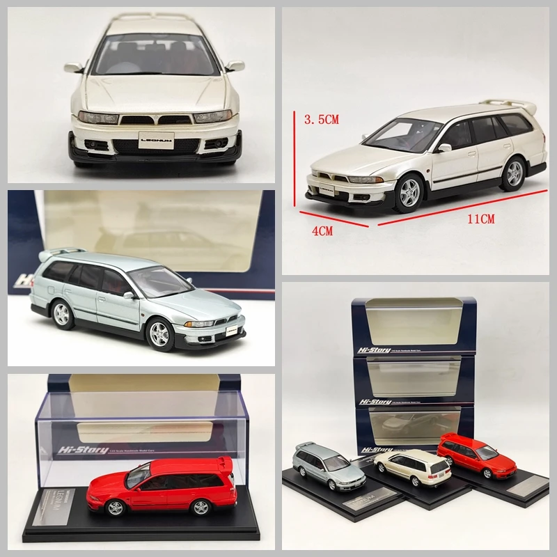 Hi Story 1:43 Mitsubishi legum Super VR-4 1998 JDM универсал Ограниченная серия резиновый Металл