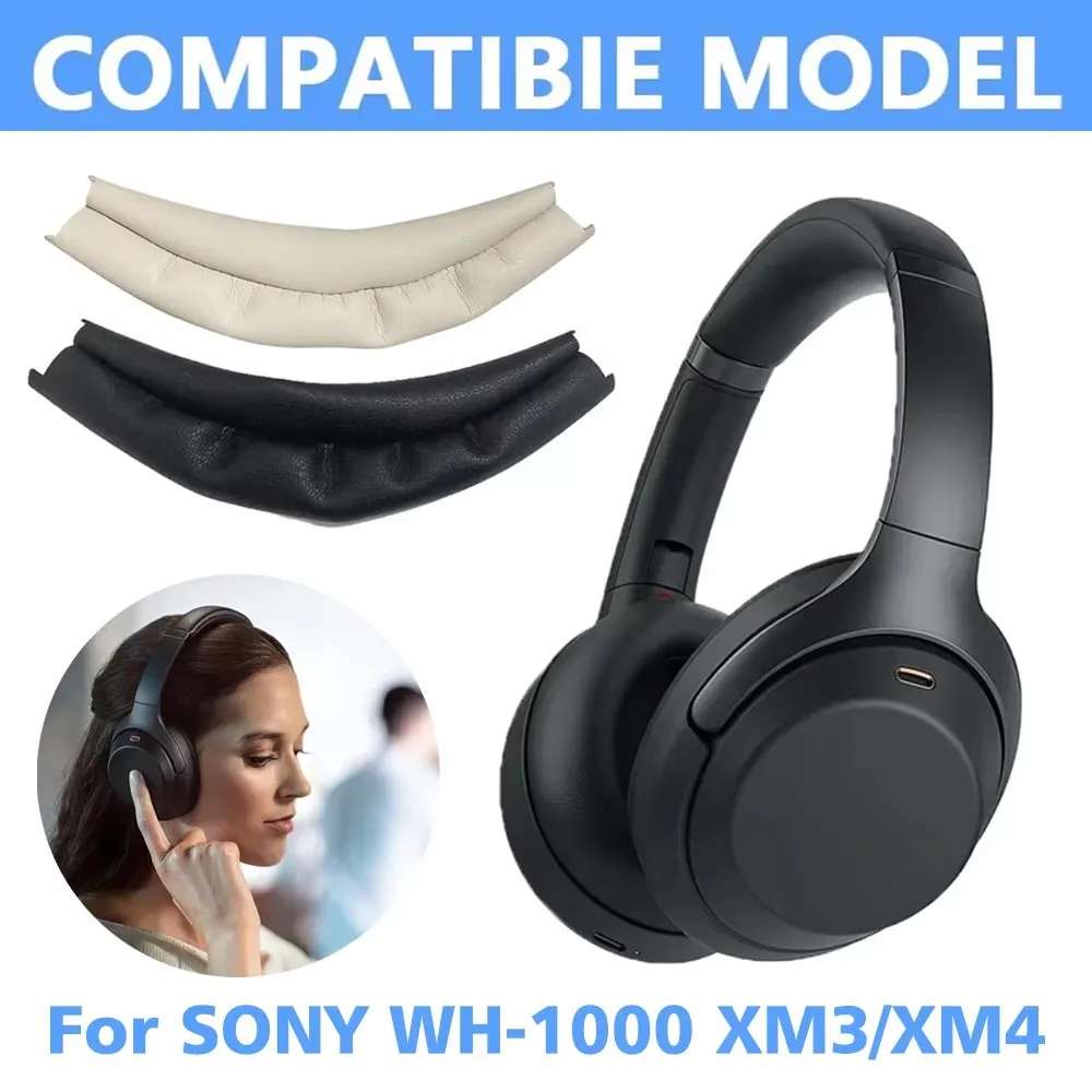 Фото Сменная повязка на голову для беспроводных наушников Sony WH-1000XM4 1000XM3, XM4 XM3, чехол на голову, подушка из пены с эффектом памяти, комплект запасных частей №4