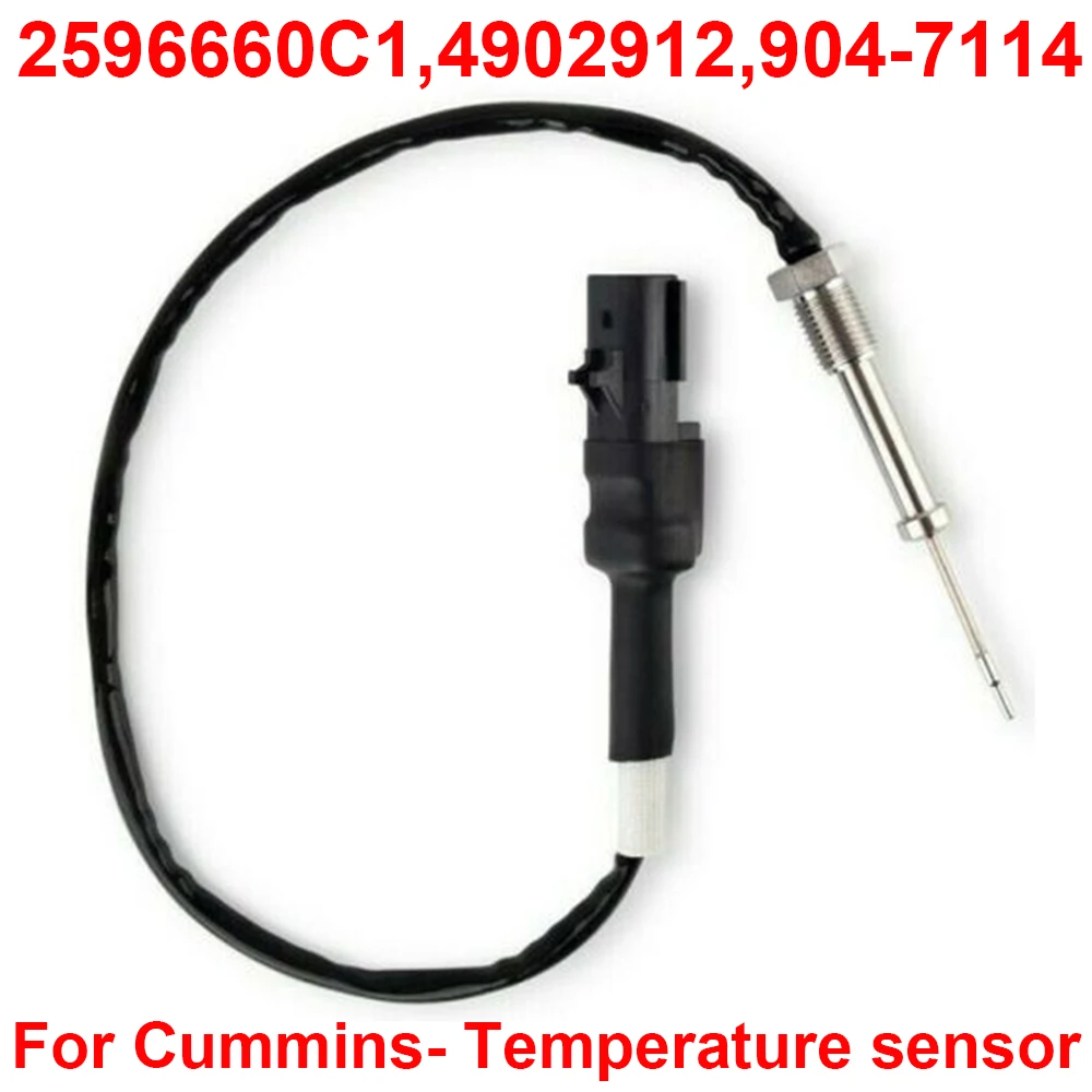 

Датчик температуры выхлопных газов 2596660C1 4902912 904-7114 для Cummins ISC ISL ISM ISX Freightliner NAVISTAR International F-650