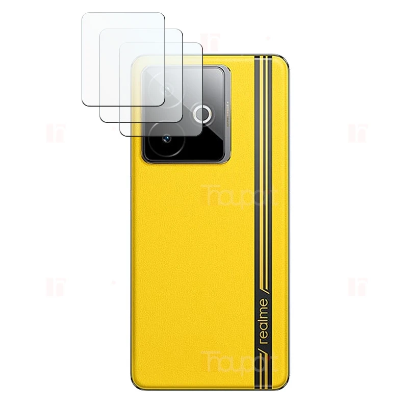 Фото Закаленное стекло с полным клеем для Realme GT 7T, защитная пленка для экрана, переднее стекло, ультра-прозрачная пленка для Realme GT7T, мягкая волокнистая пленка для линз №2