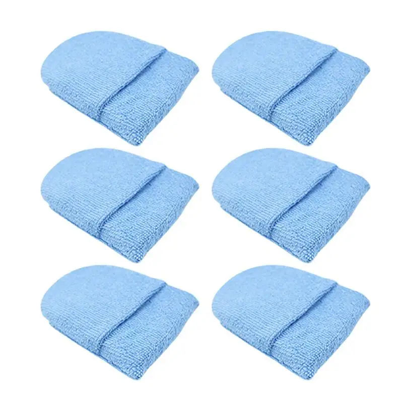 

Microfiber Applicator Pads Car Wax Applicator Mitts Ultra Soft Foam Car Cleaning Pad Car Wax Foam Sponge With Finger Pocket