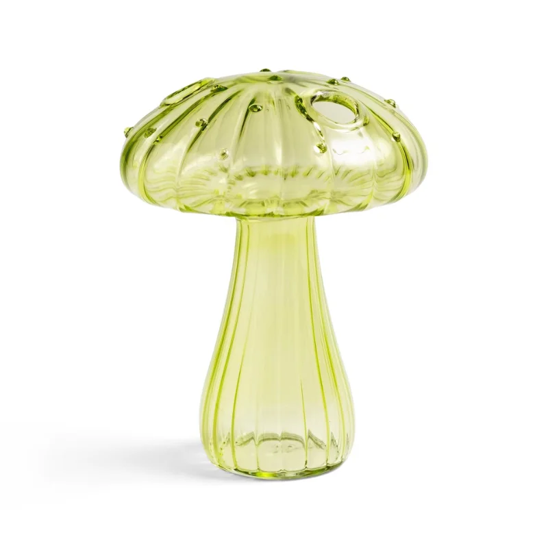 

Glass Mushroom Vase for Flower Arrangement Aromatherapy Bottle Hydroponic Bottle, Creative Home Decoration