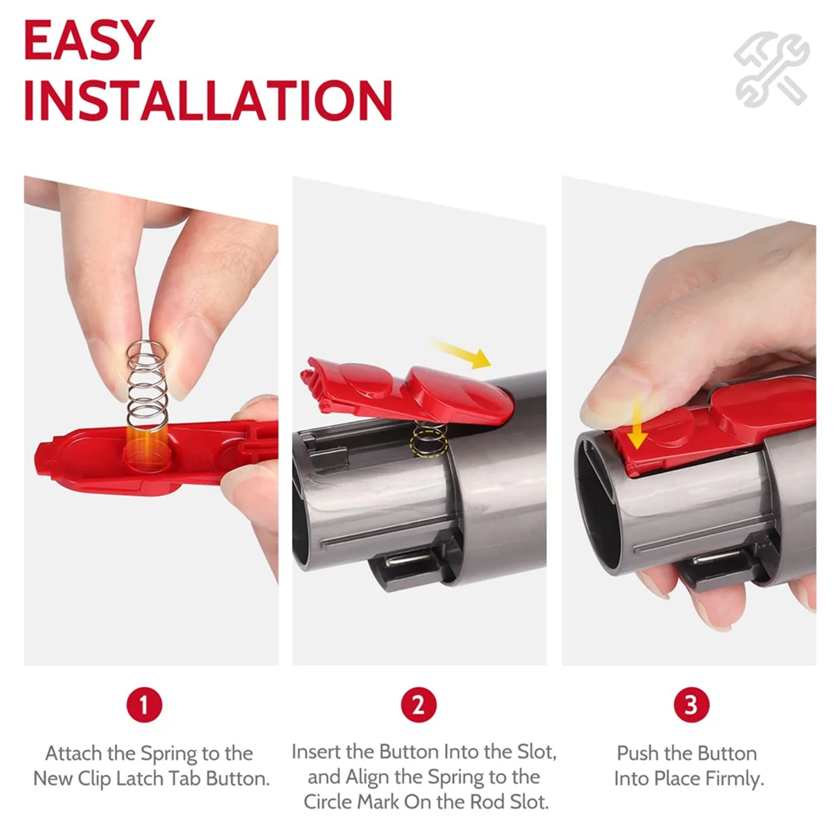 6 шт. зажимы для пылесоса V7 V8 V10 V11 V15