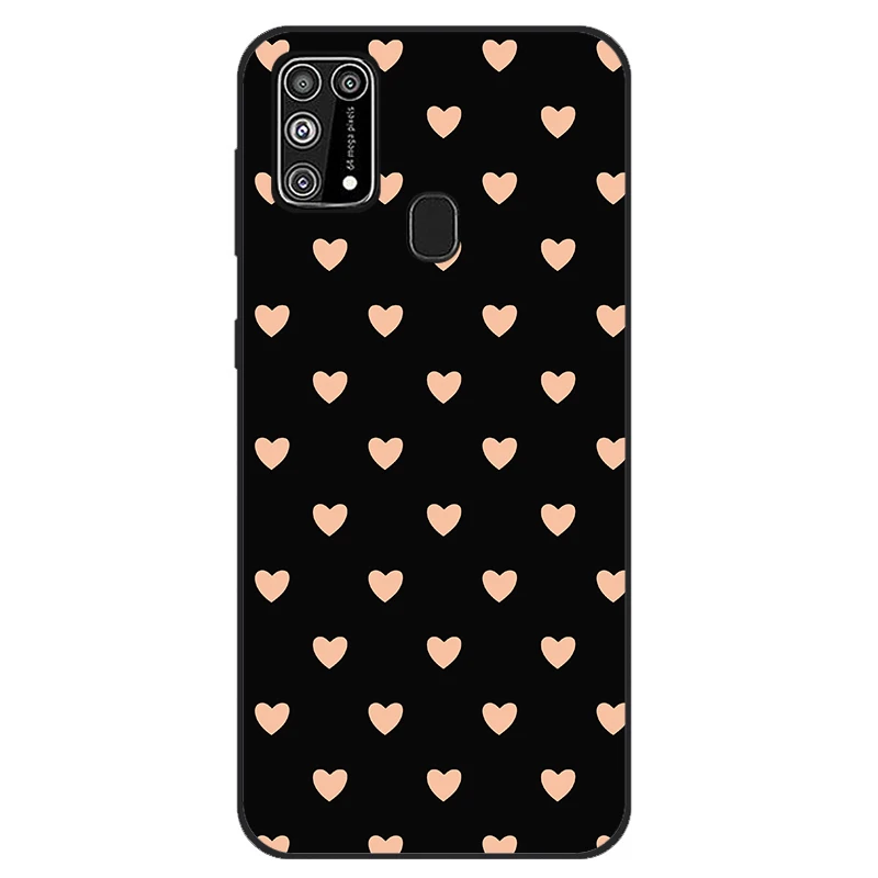 Чехол для Samsung Galaxy M31 силиконовая Мягкая задняя крышка из ТПУ чехлы телефонов