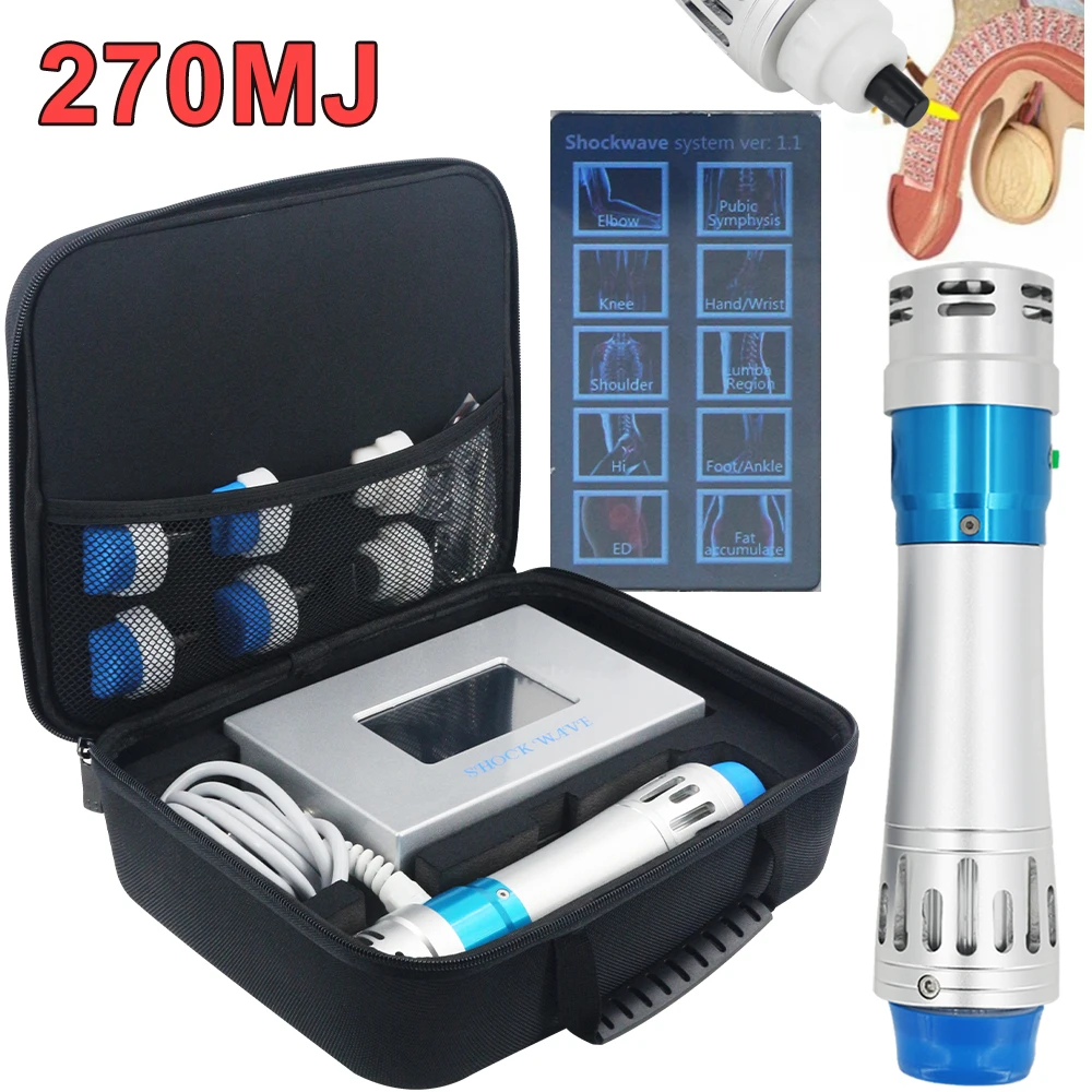 

2021 New ESWT Extracorporeal Shock Wave Therapy Machine With 7 Heads Pain Relief Lattice Ballistic Shockwave Pain Physiotherapy