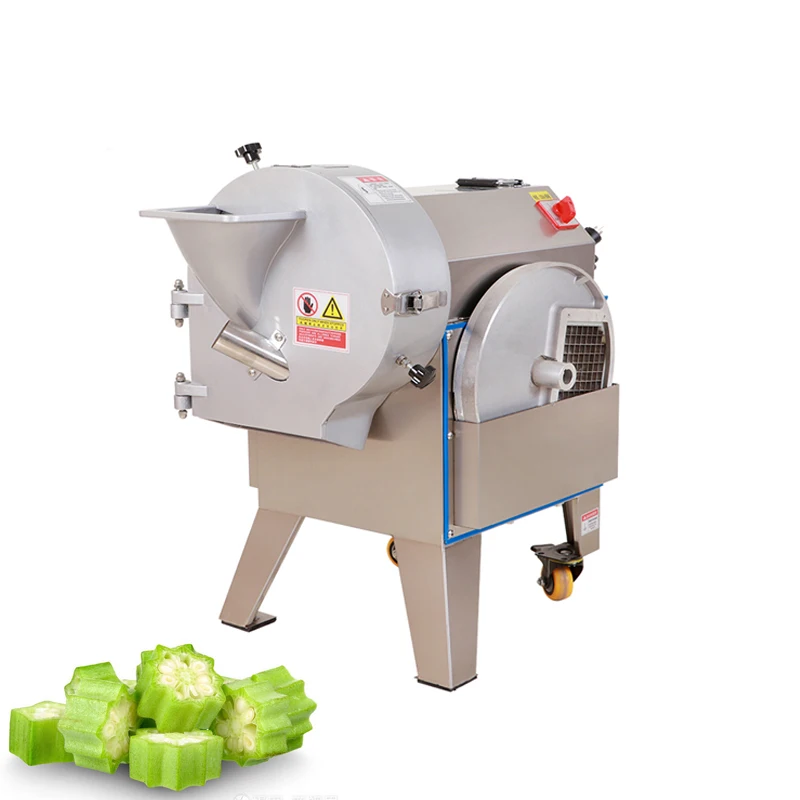 

Easy To Operate Electric Vegetable Cutting Machine Eggplant Tomato Dicer