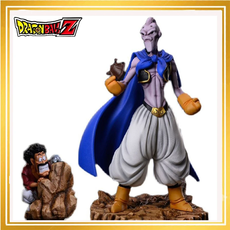 

30cm Pvc Dragon Ball Anime Figures Mister Satan Hercule Majin Buu Action Figures Statue Collection Ornament Model Toy Gifts
