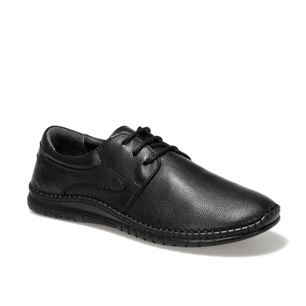 

100545.M1FX черные мужские классические туфли