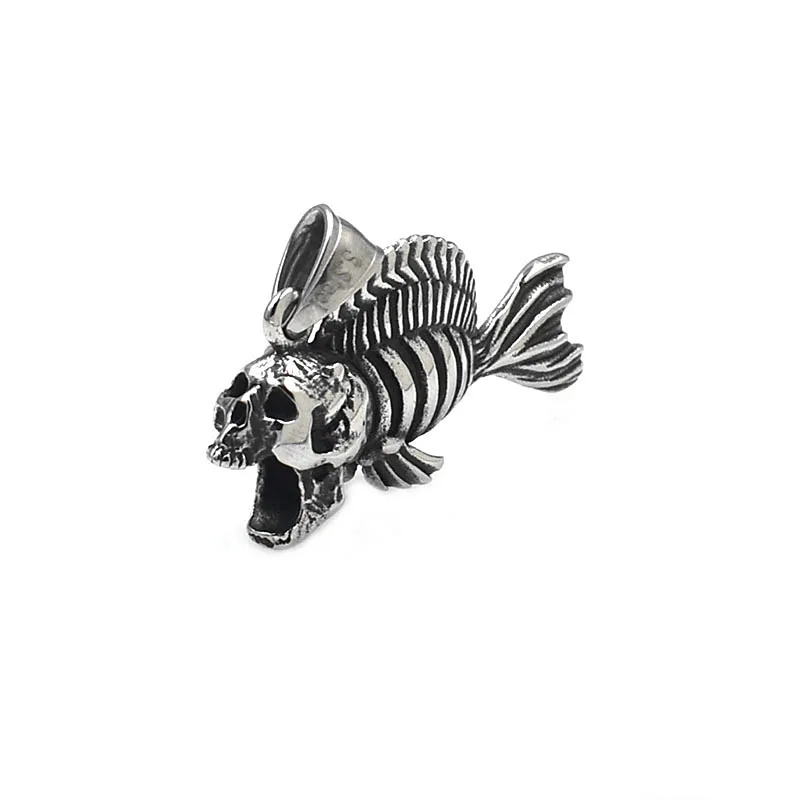 

316L Stainless Steel Pendant Piranha/Whale Shape Pendant For Fashion Men/Women DIY Necklace Jewelry Making Supplies Wholesale
